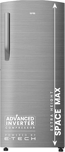 IFB 197L 5 Star Direct Cool Single Door Refrigerator (IFBDC-2235DBSE, Brush Grey, Advanced Inverter Compressor, Extraordinary Storage with Humidity Controller)