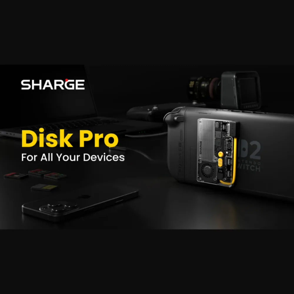 Disk Pro PSSD Hub – 1st Active Cooling SSD with 4-in-1 Ports 1 Disk Pro PSSD Hub
